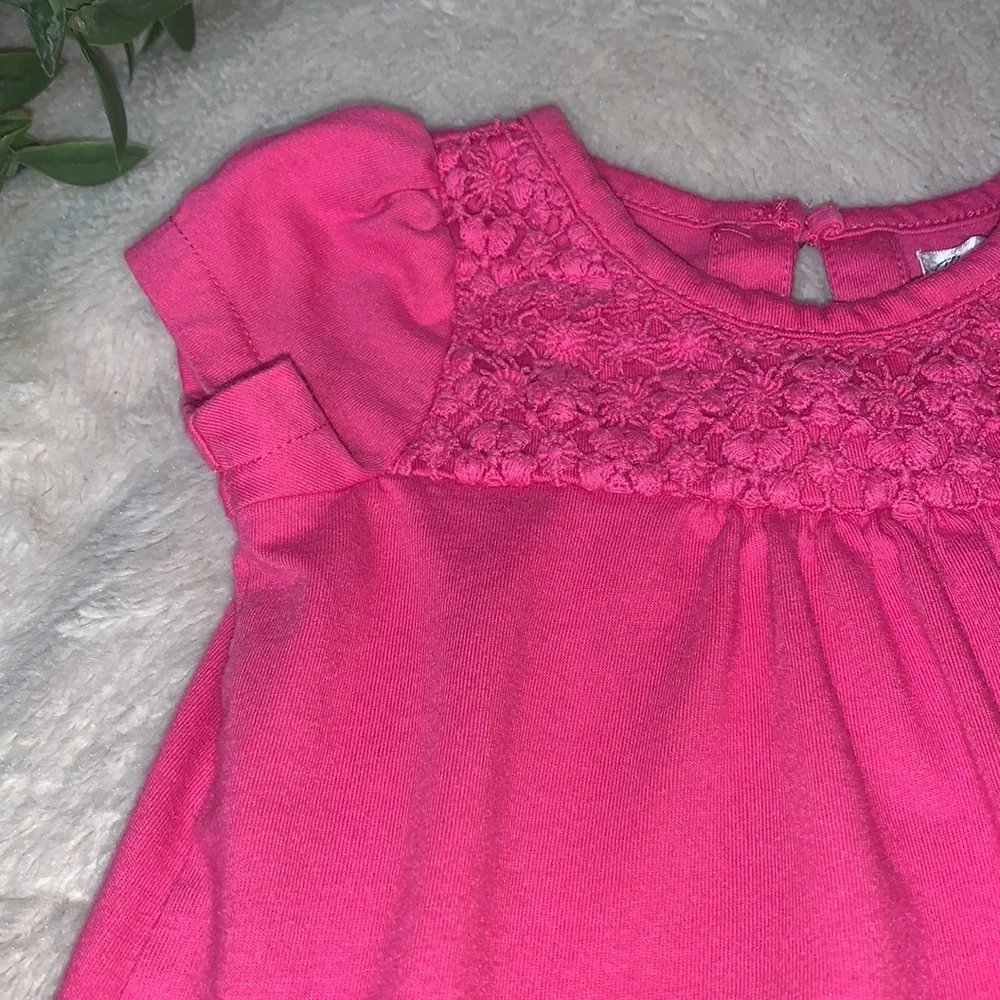 Ralph Lauren Pink Dress 6M Short Sleeves EUC